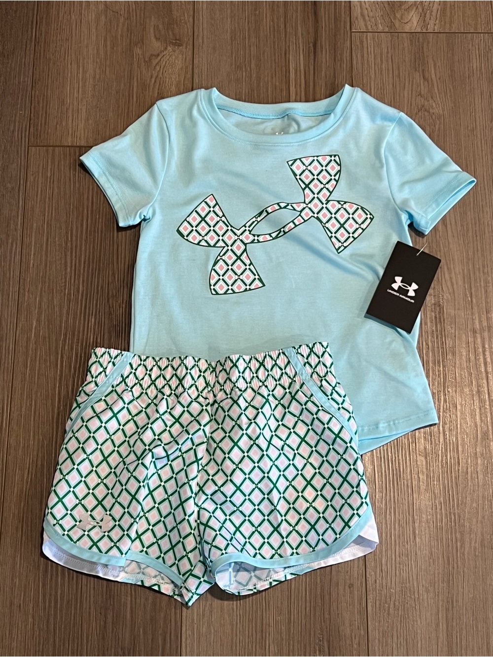 Under Armour Baby Girls Shorts Set, New